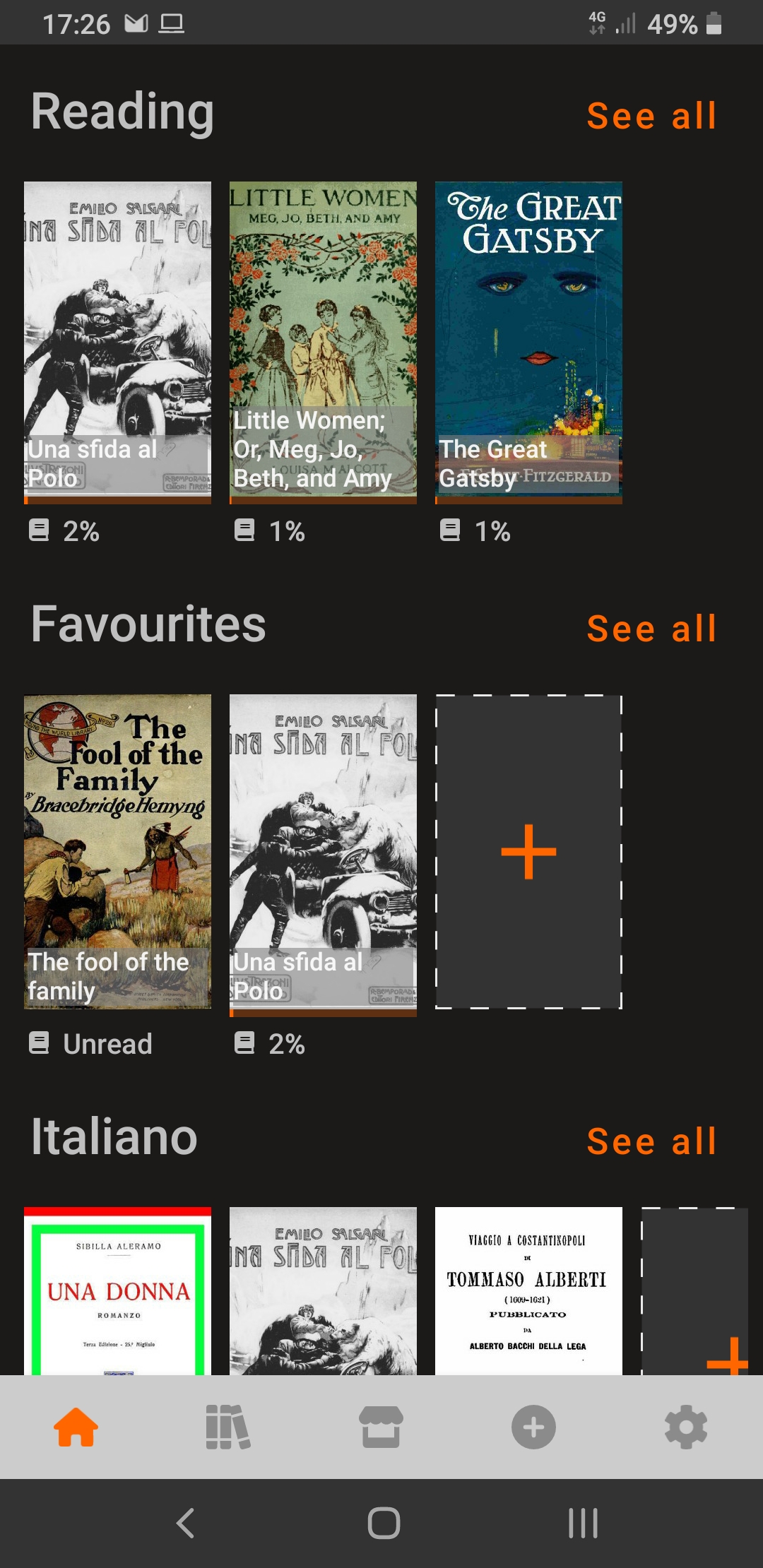 Your logo there Reading App